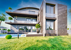 Виллы планировки 6+1 в районе Белек - Анталия 