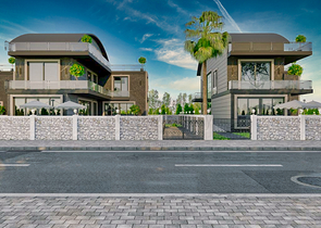 Виллы планировки 6+1 в районе Белек - Анталия 