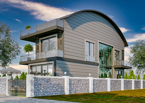 Виллы планировки 6+1 в районе Белек - Анталия 