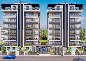 Квартиры планировки 2+1 , 4+1 и 5+1 дуплекс в центре города Анталия 