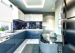 Квартиры планировки 2+1 , 4+1 и 5+1 дуплекс в центре города Анталия 