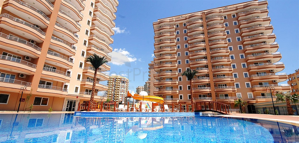 Меблированный пентхаус в комплексе в районе Махмутлар