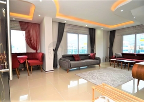 Благоустроенная квартира с двумя спальнями на аренду