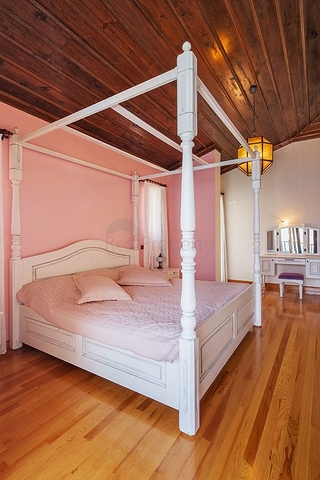 Элитная вилла с видом на Средиземное море в Каше Анталья