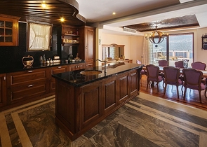 Элитная вилла с видом на Средиземное море в Каше Анталья