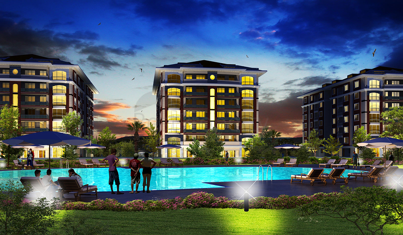 Проект семейной концепции в районе Бейликдюзю