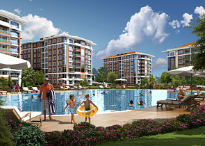 Проект семейной концепции в районе Бейликдюзю