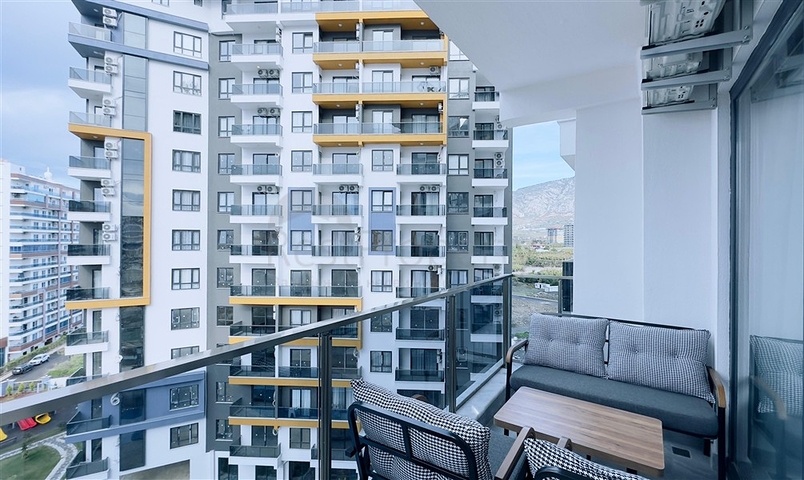 Квартира 1+1 в новом жилом комплексе района Махмутлар