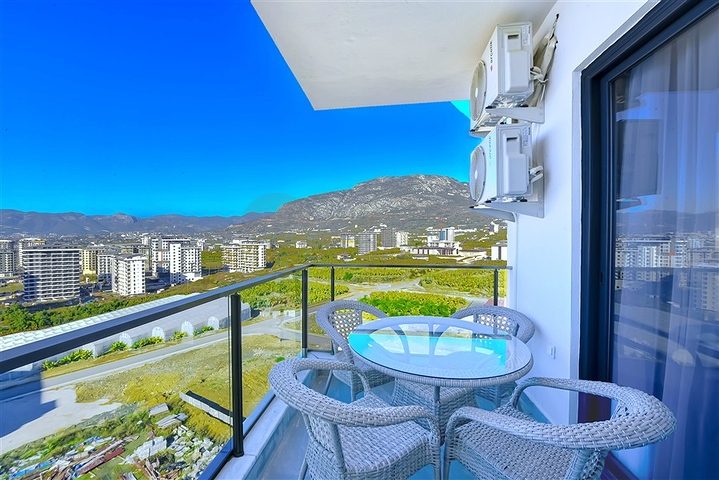 Квартира 1+1 в новом комплексе в Махмутларе