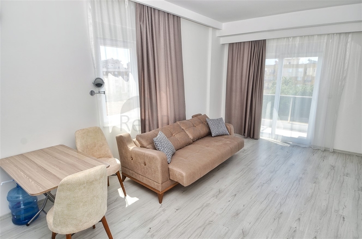 Квартиры 1+1  в готовом проекте в Муратпаше Анталья