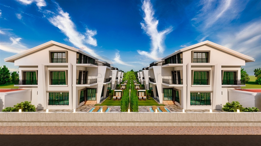 Вилла планировки 5+1 в районе Белек - Анталия  Вилла планировки 5+1 в районе Белек - Анталия