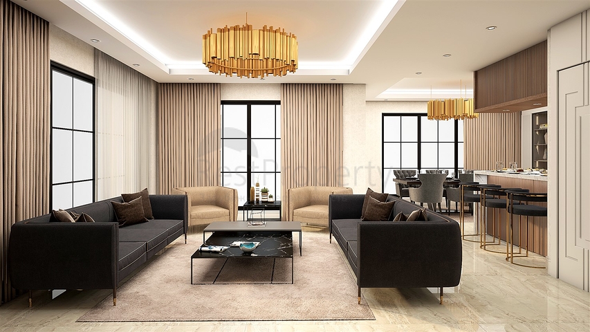 Вилла планировки 5+1 в районе Белек - Анталия  Вилла планировки 5+1 в районе Белек - Анталия