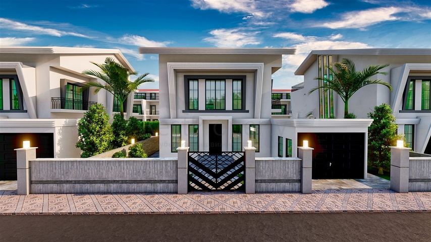 Вилла планировки 5+1 в районе Белек - Анталия  Вилла планировки 5+1 в районе Белек - Анталия