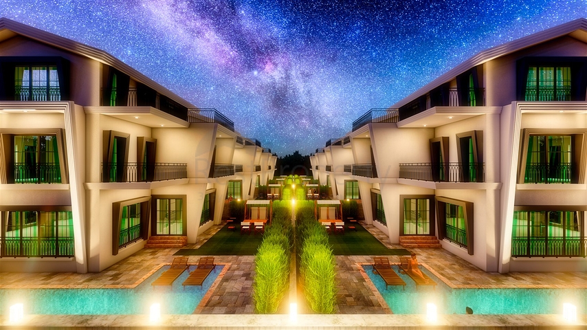 Вилла планировки 5+1 в районе Белек - Анталия  Вилла планировки 5+1 в районе Белек - Анталия