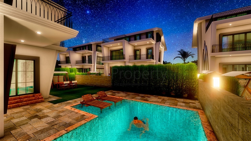 Вилла планировки 5+1 в районе Белек - Анталия  Вилла планировки 5+1 в районе Белек - Анталия