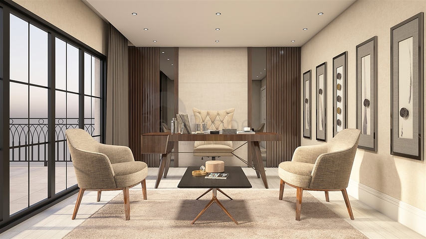 Вилла планировки 5+1 в районе Белек - Анталия  Вилла планировки 5+1 в районе Белек - Анталия