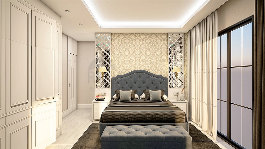 Вилла планировки 5+1 в районе Белек - Анталия  Вилла планировки 5+1 в районе Белек - Анталия