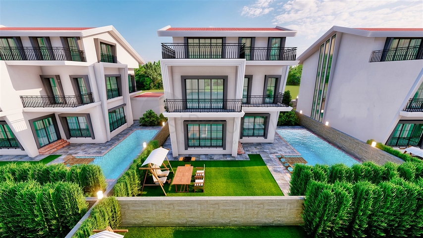 Вилла планировки 5+1 в районе Белек - Анталия  Вилла планировки 5+1 в районе Белек - Анталия