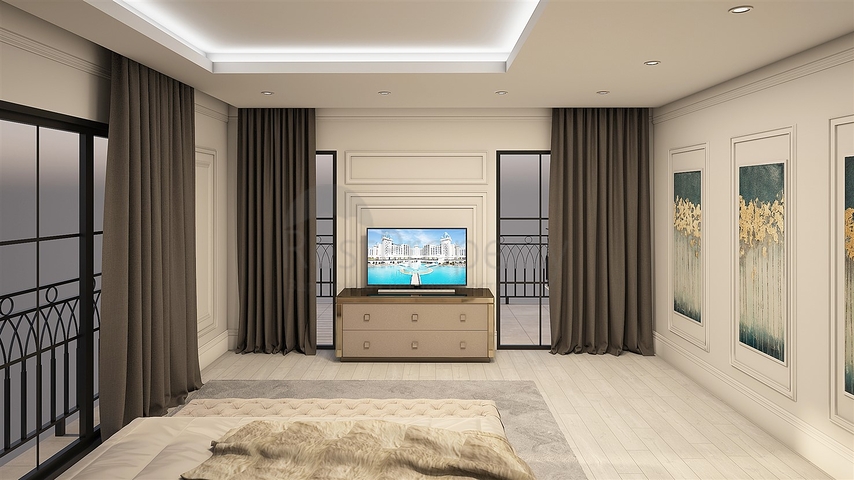 Вилла планировки 5+1 в районе Белек - Анталия  Вилла планировки 5+1 в районе Белек - Анталия