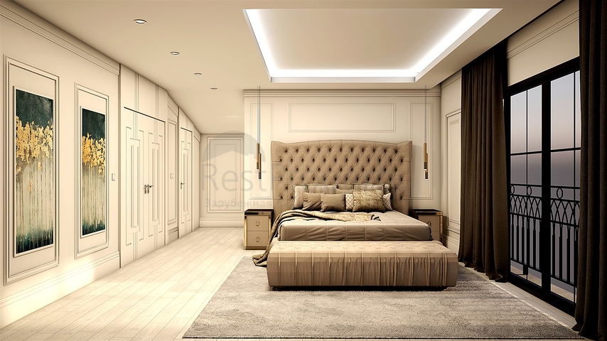 Вилла планировки 5+1 в районе Белек - Анталия  Вилла планировки 5+1 в районе Белек - Анталия