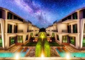 Вилла планировки 5+1 в районе Белек - Анталия  Вилла планировки 5+1 в районе Белек - Анталия