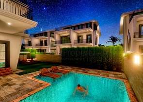 Вилла планировки 5+1 в районе Белек - Анталия  Вилла планировки 5+1 в районе Белек - Анталия