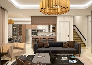 Вилла планировки 5+1 в районе Белек - Анталия  Вилла планировки 5+1 в районе Белек - Анталия