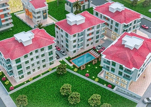 Квартиры планировки 2+1 в районе Кепез - Анталия 