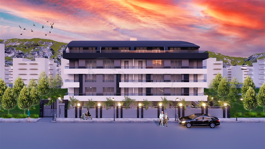 Квартиры планировки 2+1,3+1, 4+1  дуплекс в центре города Анталия  