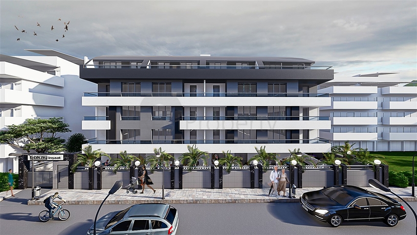 Квартиры планировки 2+1,3+1, 4+1  дуплекс в центре города Анталия  