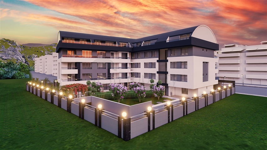 Квартиры планировки 2+1,3+1, 4+1  дуплекс в центре города Анталия  