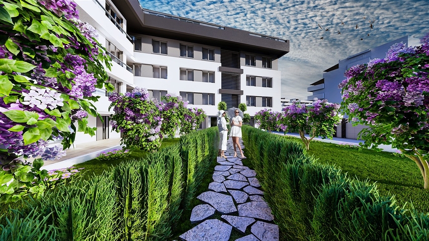 Квартиры планировки 2+1,3+1, 4+1  дуплекс в центре города Анталия  