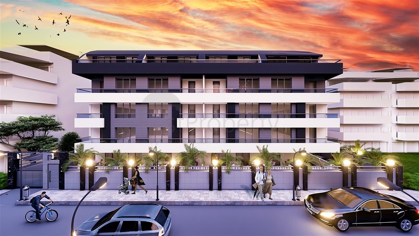 Квартиры планировки 2+1,3+1, 4+1  дуплекс в центре города Анталия  