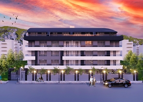 Квартиры планировки 2+1,3+1, 4+1  дуплекс в центре города Анталия  