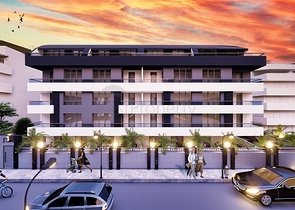 Квартиры планировки 2+1,3+1, 4+1  дуплекс в центре города Анталия  