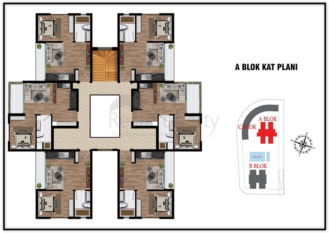 Инвестиционный проект в микрорайоне Алтынташ - Анталия 