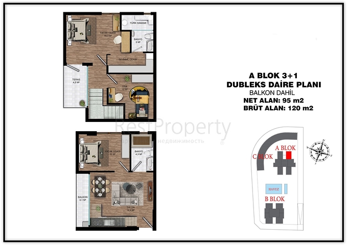 Инвестиционный проект в микрорайоне Алтынташ - Анталия 
