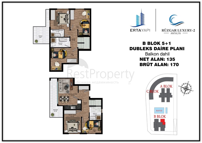 Инвестиционный проект в микрорайоне Алтынташ - Анталия 