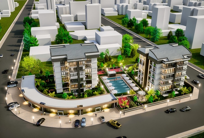 Инвестиционный проект в микрорайоне Алтынташ - Анталия 