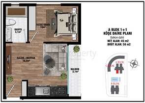 Инвестиционный проект в микрорайоне Алтынташ - Анталия 