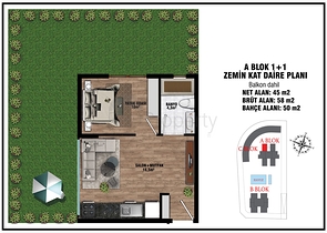 Инвестиционный проект в микрорайоне Алтынташ - Анталия 