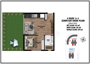 Инвестиционный проект в микрорайоне Алтынташ - Анталия 