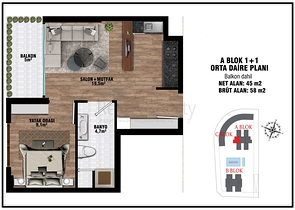 Инвестиционный проект в микрорайоне Алтынташ - Анталия 