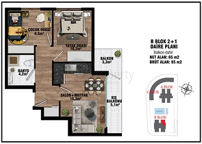 Инвестиционный проект в микрорайоне Алтынташ - Анталия 