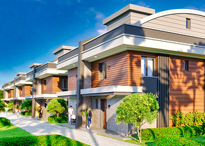 Виллы планировки 5+1 в районе Моллаюсуф - Анталия 