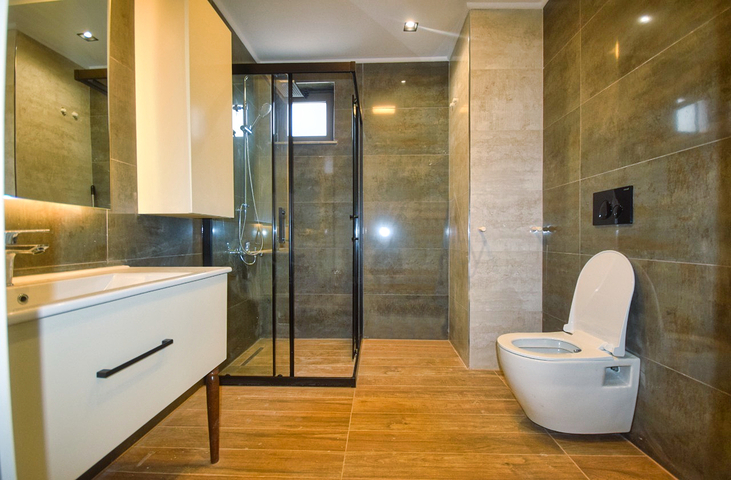 Вилла планировки 4+1 в районе Дошемеалты - Анталия  