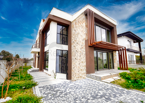 Вилла планировки 4+1 в районе Дошемеалты - Анталия  