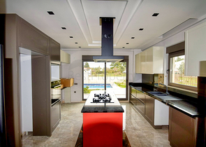 Вилла планировки 4+1 в районе Дошемеалты - Анталия  