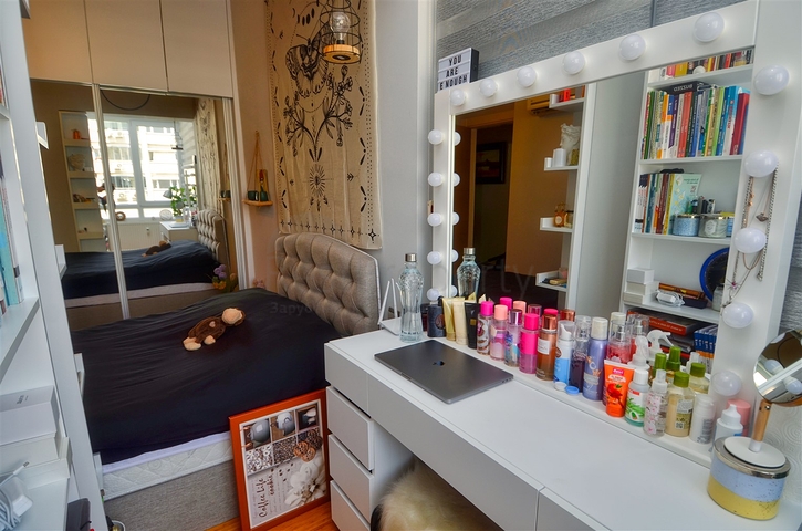 Квартира планировки 3+1 в микрорайоне Мельтем - Анталия 