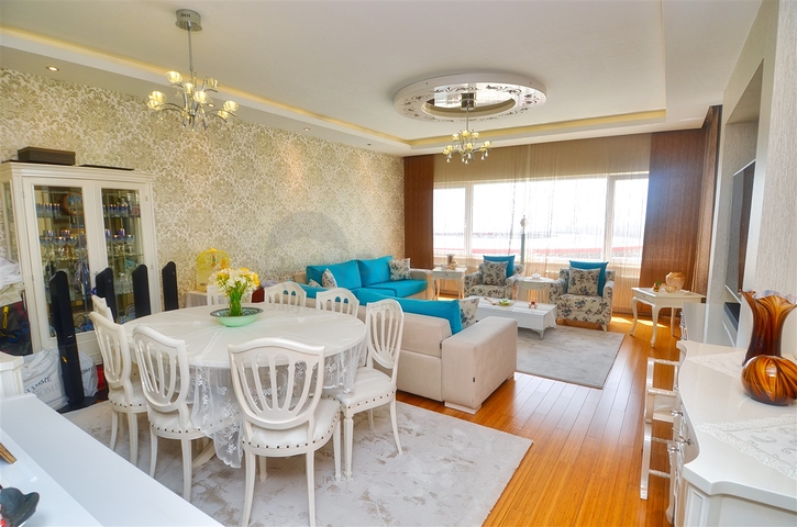 Квартира планировки 3+1 в микрорайоне Мельтем - Анталия 